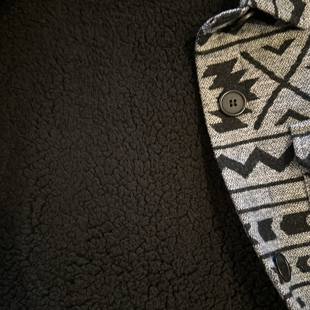 Long Sherpa Coat/Sherpa Shacket - image 3